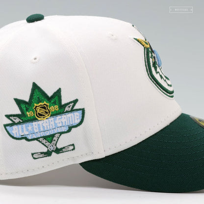 VANCOUVER CANUCKS 1998 NHL ASG 2026 FIFA WORLD CUP VANCOUVER POSTER INSPIRED NEW ERA CAP