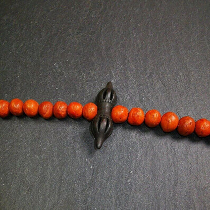 Vintage Vajra Dorje Amulet,1.5" - Tibetan Buddhist amulet, view 6