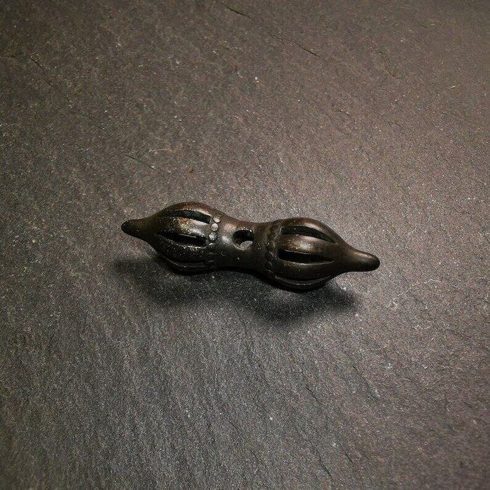 Vintage Vajra Dorje Amulet,1.5" - Tibetan Buddhist amulet, view 8