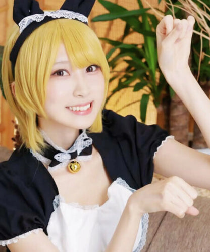 襟足長めショートウィッグ