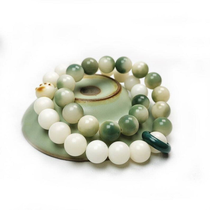 Wrist Mala, Bracelet Prayer Bead 16" Length - Tibetan Buddhist mala beads, view 5
