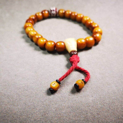 Wrist Mala Bracelet,11mm - Tibetan Buddhist mala beads, view 5