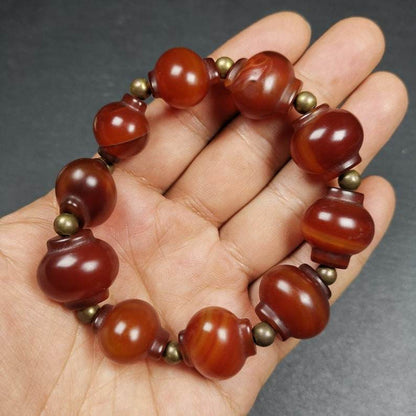 Wrist Mala, Prayer Beads Bracelet - Tibetan Buddhist mala beads, view 6