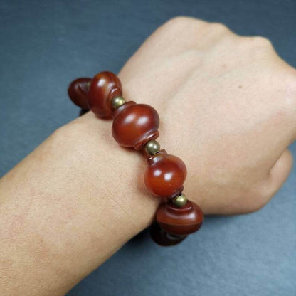 Wrist Mala, Prayer Beads Bracelet - Tibetan Buddhist mala beads, view 7