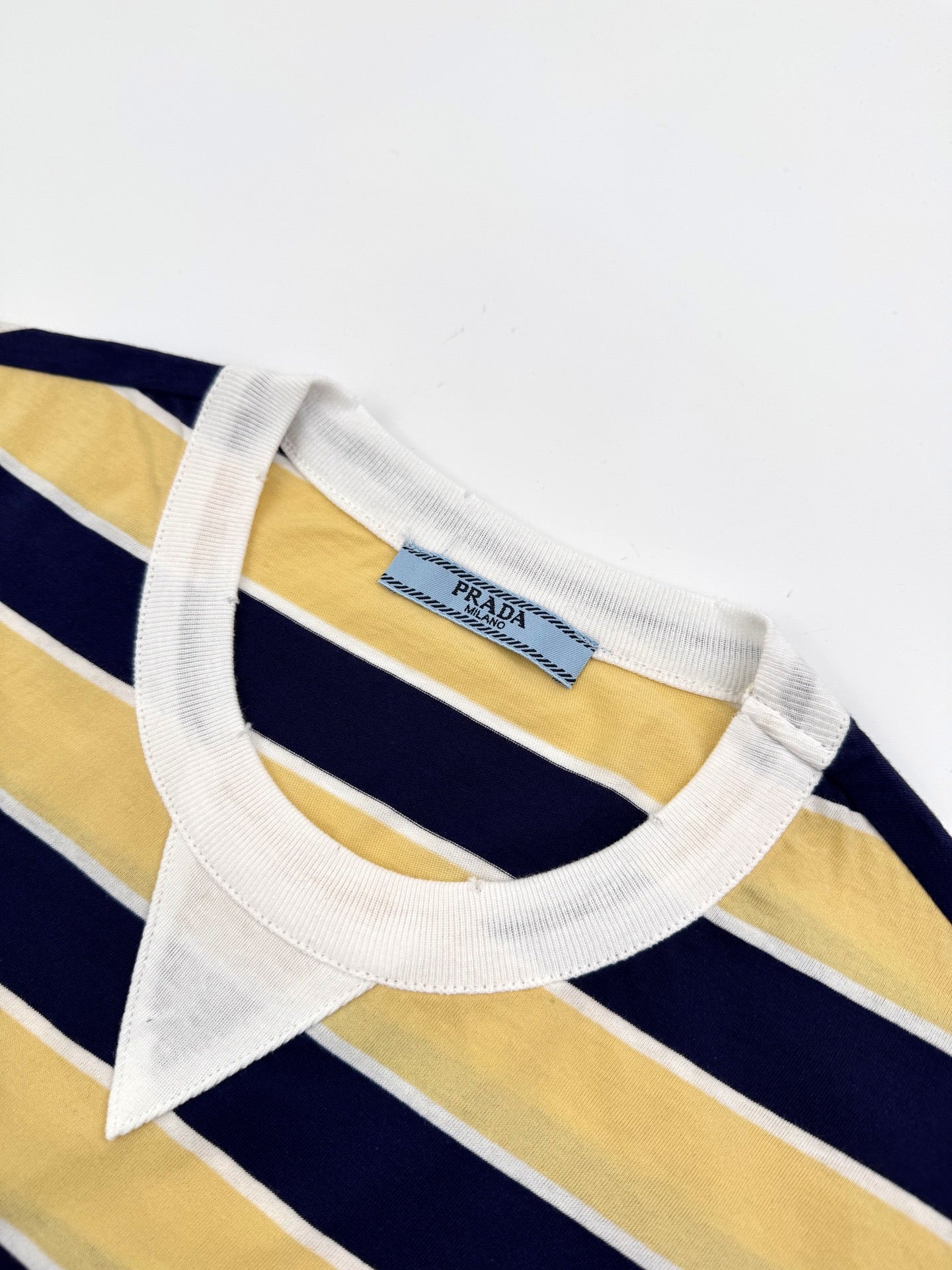 2026 New Triangle Brand Striped Short-Sleeved T-Shirt with Pockets (CC952-A20)