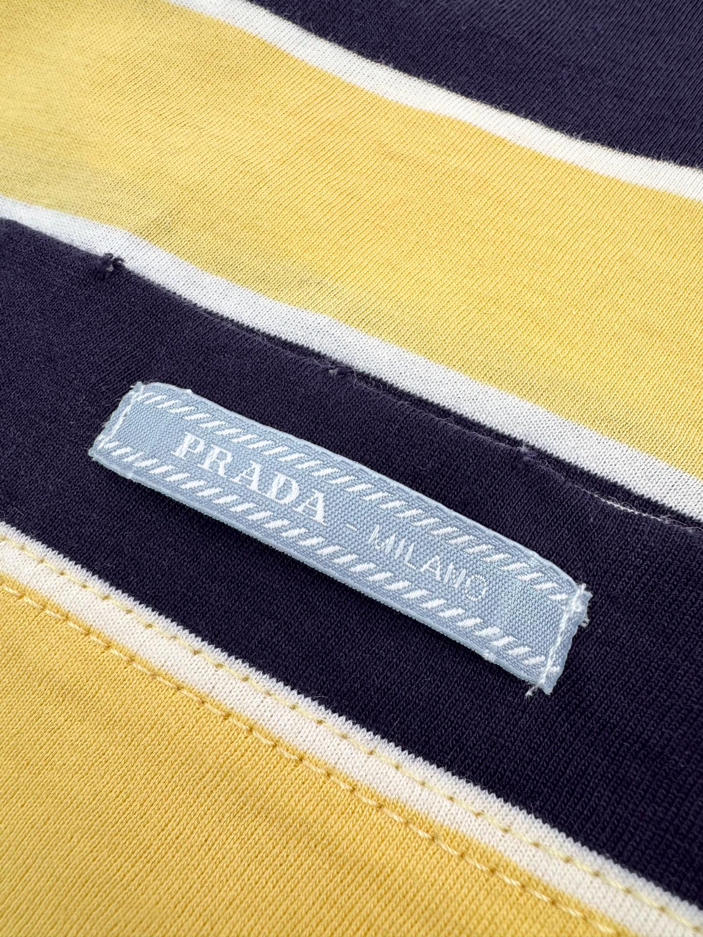 2026 New Triangle Brand Striped Short-Sleeved T-Shirt with Pockets (CC952-A20)