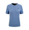 2026 Women’s RL Twisted-Knit Short-Sleeved Jumper (FF720)