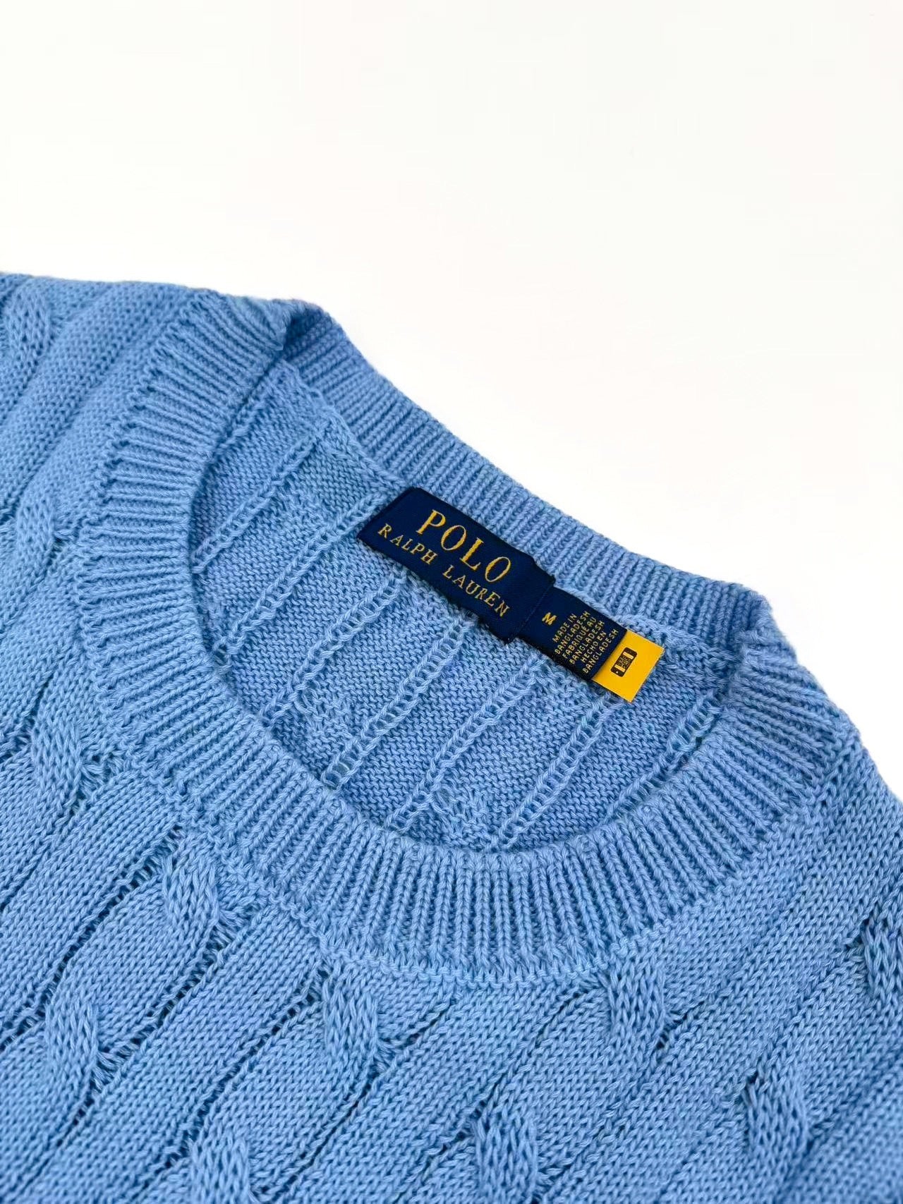 2026 Women’s RL Twisted-Knit Short-Sleeved Jumper (FF720)