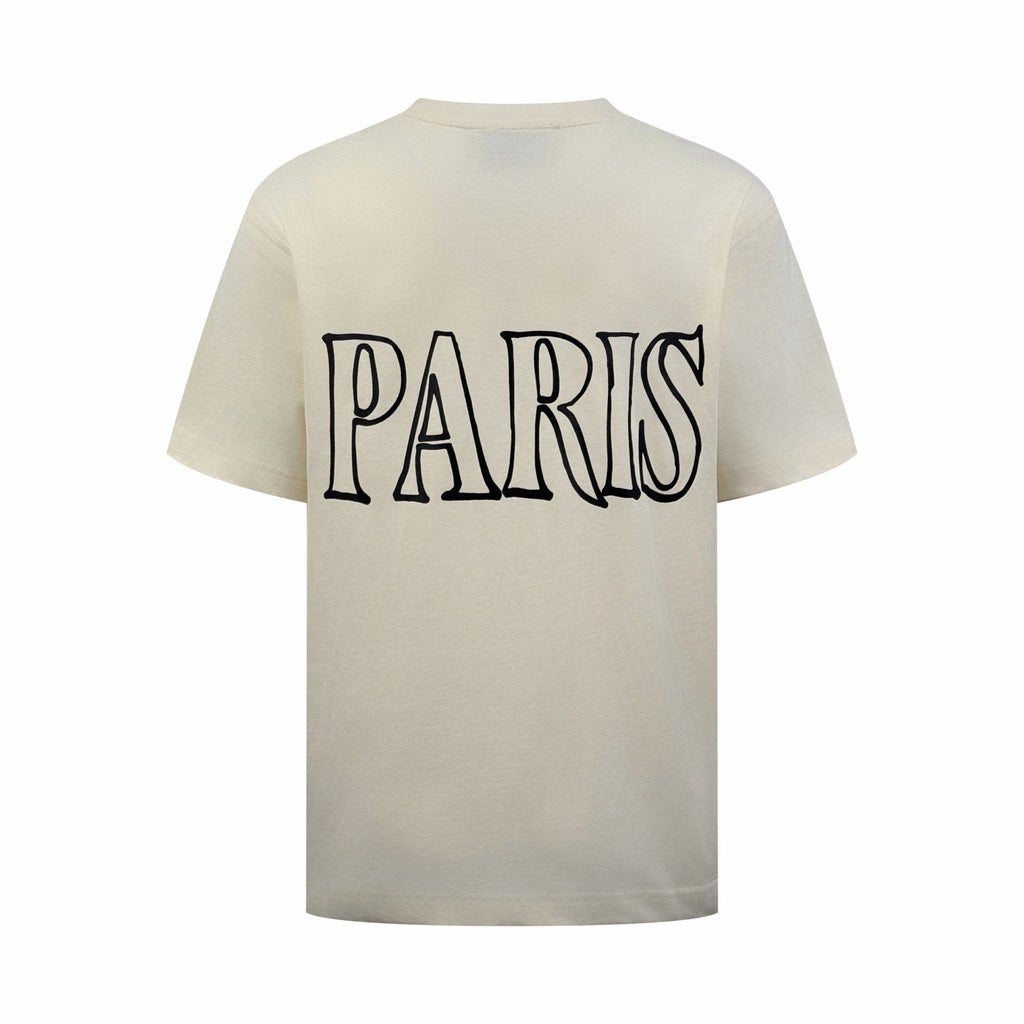 2026 Women’s Heart A Letter Print Box-Fit Short-Sleeved T-Shirt (EE405)