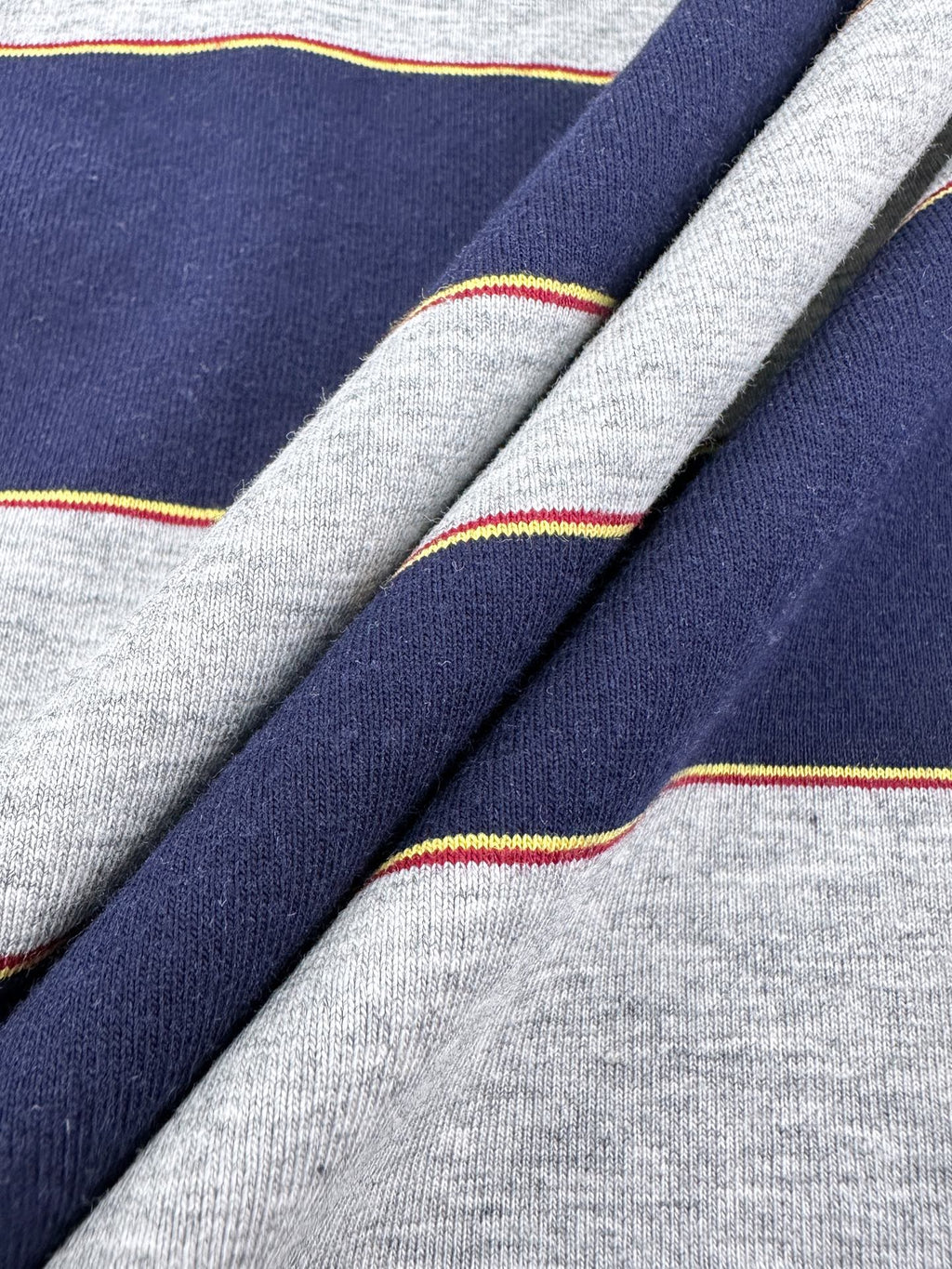 2026 Women’s Striped Polo Shirt with MM Logo (FF707)