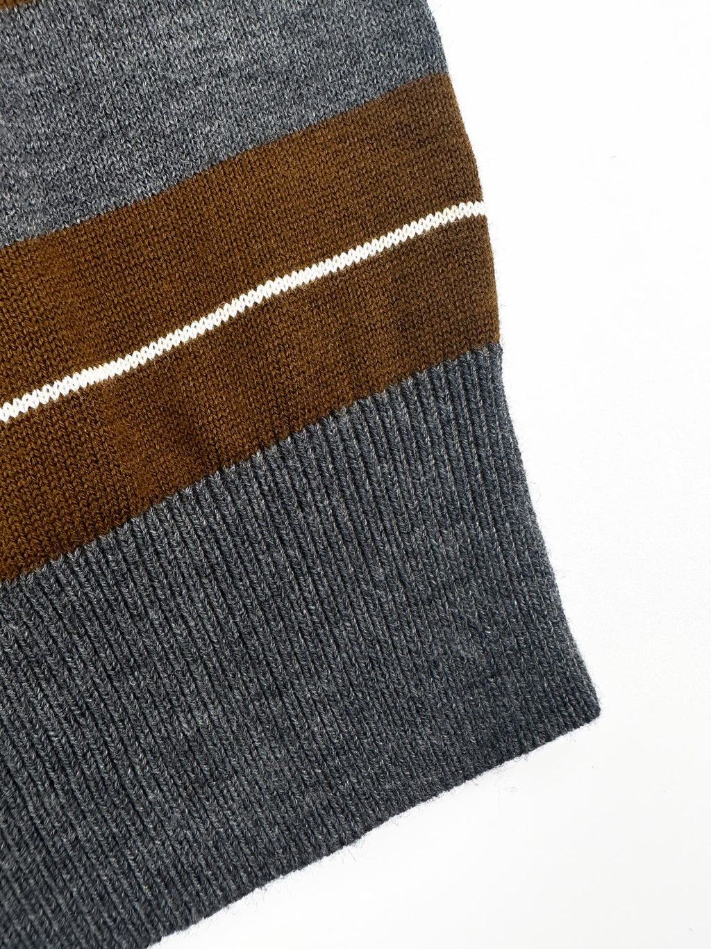 2026 Women’s MM Logo Jacquard Striped Jumper  (FF711)