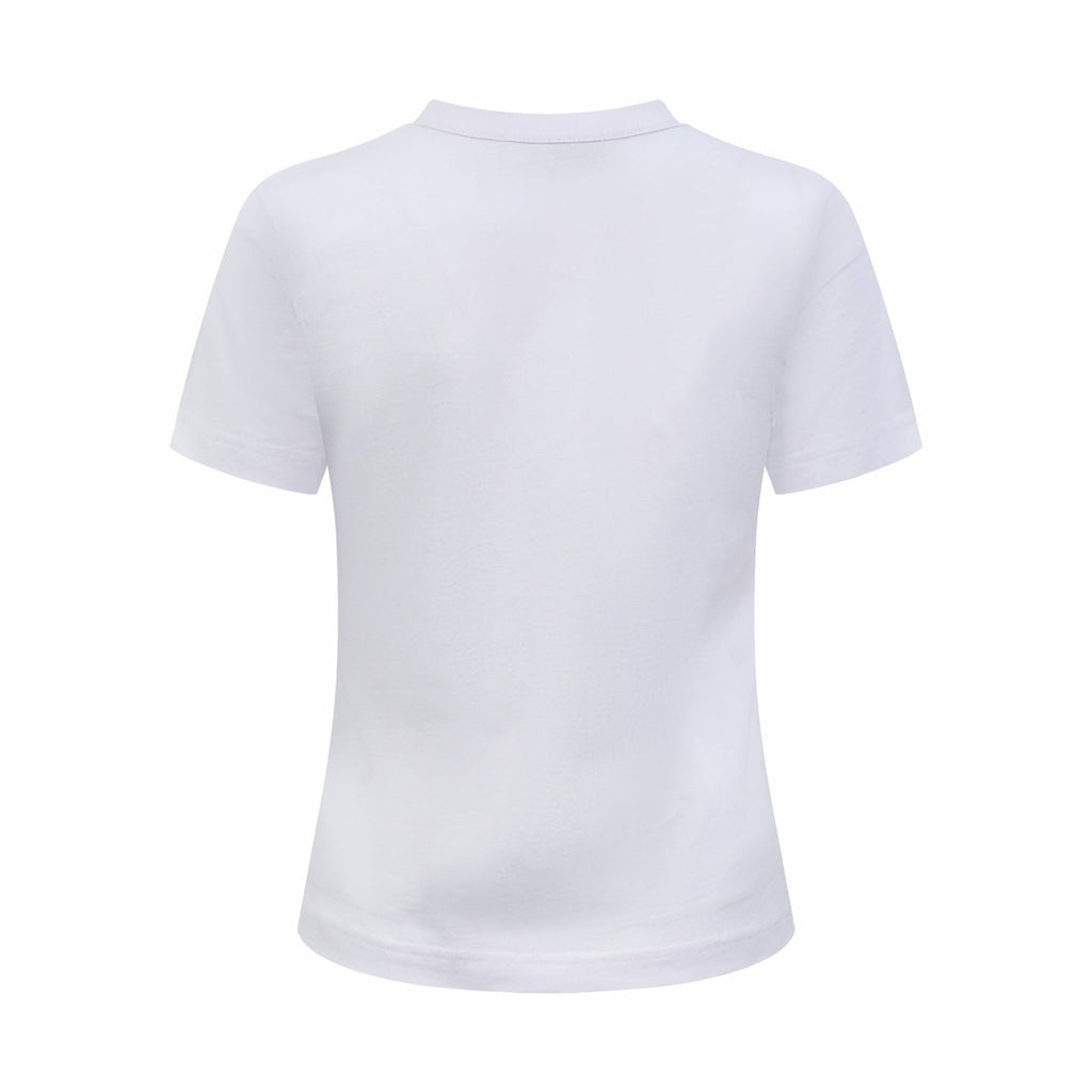 2026 Women’s GU Embellished Interlocking Short-Sleeved Top (DD107)