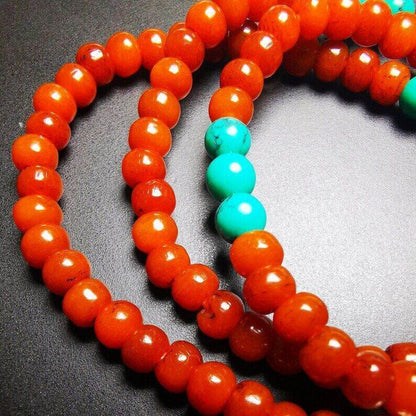 Yak Bone 108 Mala,6mm Prayer Beads - Tibetan Buddhist mala beads, view 6