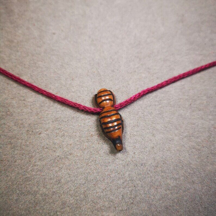 Yak Bone Carved Mala Spacer Bead,1.22" - Tibetan Buddhist mala beads, view 7