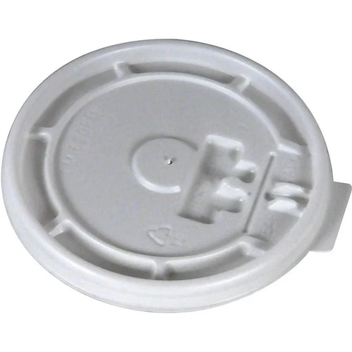 YesEco - 10-20 Oz White Tear Tab Lid, 1000/Cs - LM1620FB